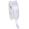 Satin ribbon "Uni", 10 mm White