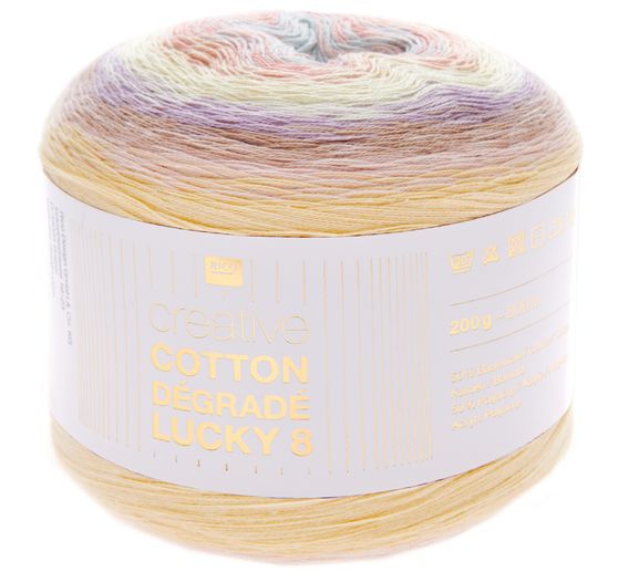 Fil Rico Design Creative « Cotton Dégradé Lucky8 »