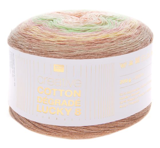 Fil Rico Design Creative « Cotton Dégradé Lucky8 »