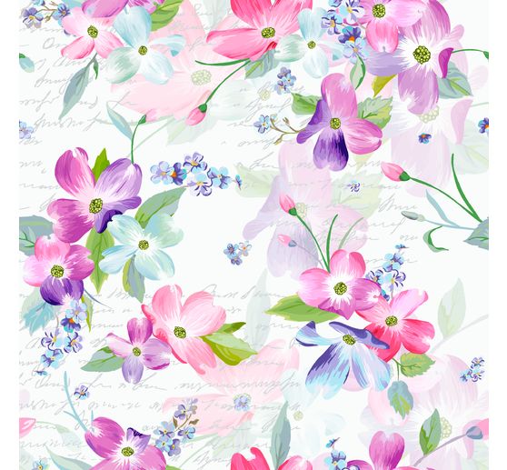 Serviette « Magie des fleurs »