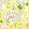 Serviette « Lapins & poussins »