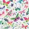 Serviette &laquo; My butterflies &raquo;