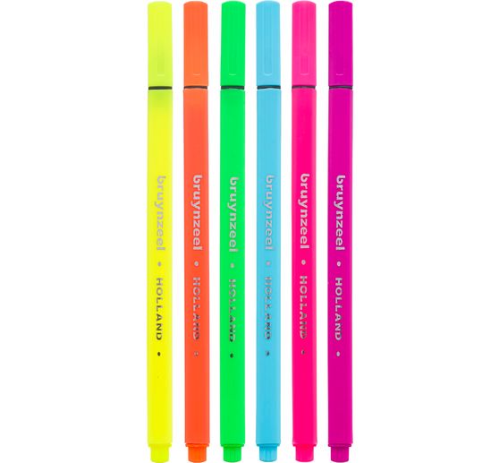 Set de fineliners Bruynzeel, 6 pc.