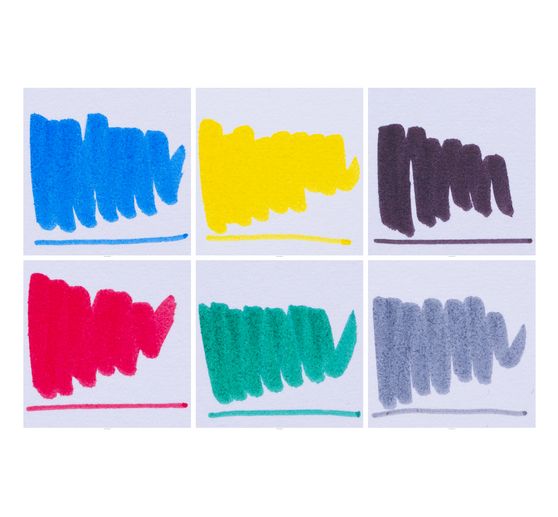 Set de fineliners Bruynzeel, 6 pc.