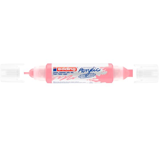 Marqueur acrylique double pointe 3D edding 5400, ép. trait 2-3 mm + 5-10 mm
