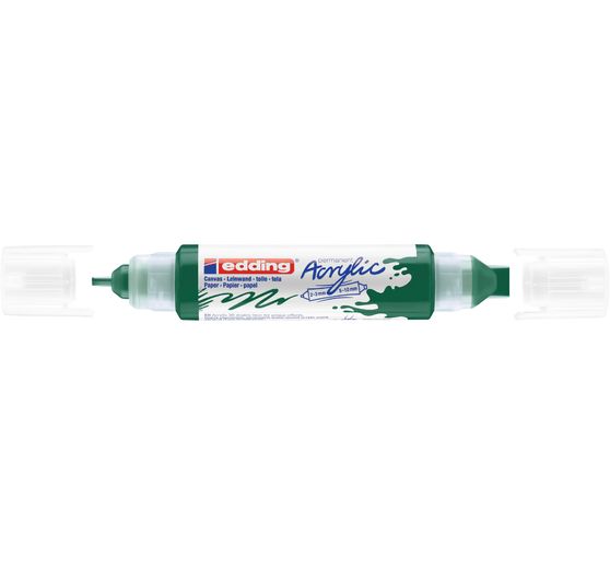Marqueur acrylique double pointe 3D edding 5400, ép. trait 2-3 mm + 5-10 mm