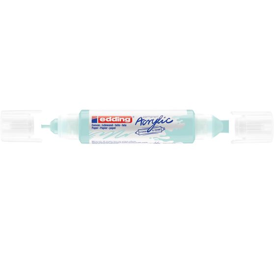 Marqueur acrylique double pointe 3D edding 5400, ép. trait 2-3 mm + 5-10 mm