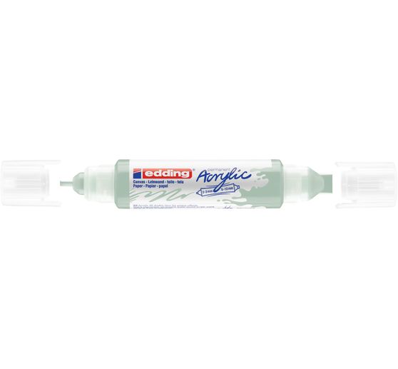 Marqueur acrylique double pointe 3D edding 5400, ép. trait 2-3 mm + 5-10 mm