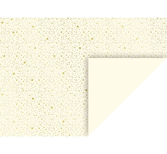 Papier cartonné à motifs « Golden Stars » 