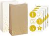 Set calendrier de l'avent "Points d'or"$.