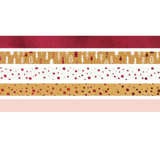 Masking tapes « Christmas », set de 5