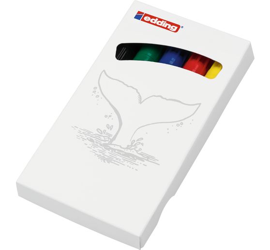 Permanent Marker edding 3000, set de 5