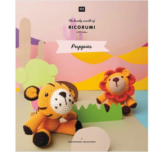 Livre Rico « Ricorumi Puppies - 9 personnages amigurumis »