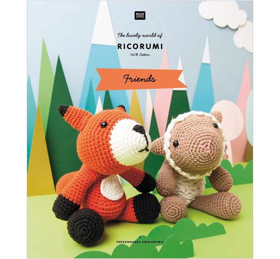 Livre Rico « Ricorumi Friends - 6 personnages amigurumis »