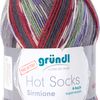Laine Gründl Hot Socks « Sirmione » Passion/Multicolor