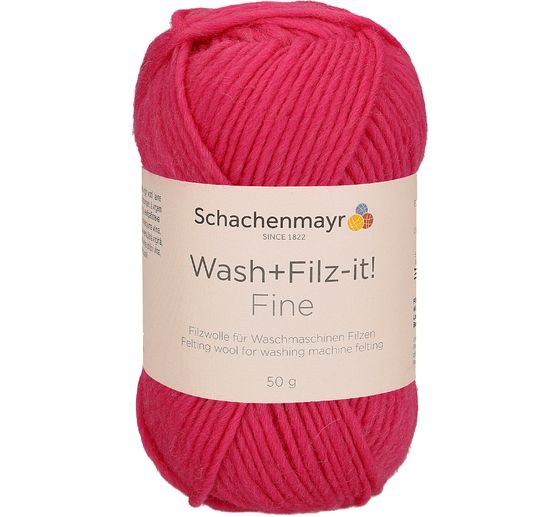 Laine à feutrer Schachenmayr Wash + Filz-it! Fine, 50 g, env. 100 m