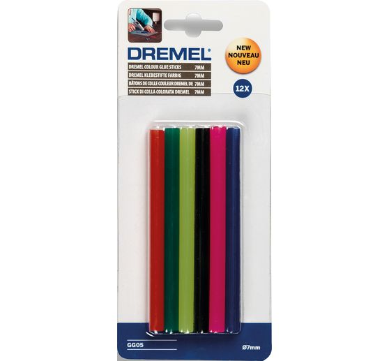 Bâtons de colle pour pistolet à colle DREMEL, 12 pc.