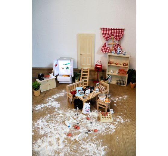 Secret Santa set "Table, bench & chair"