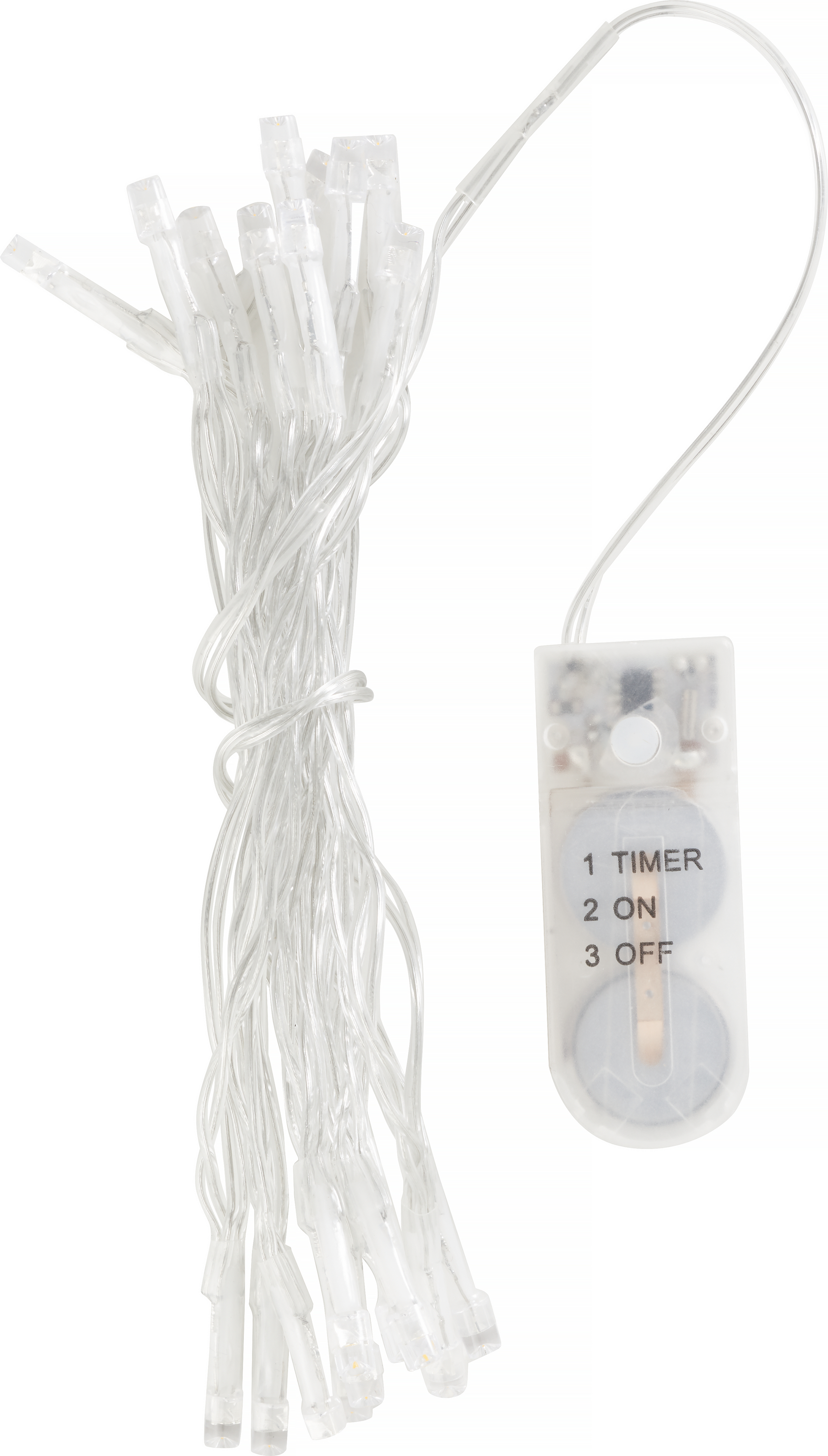 Guirlande lumineuse mini-LED VBS, avec minuterie, avec piles boutons - VBS  Hobby