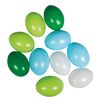 Œufs déco pastel Bleu vert pastel