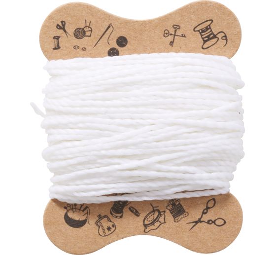 Micro-cordelette macramé, cirée
