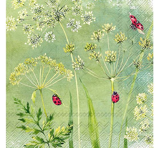 Serviette « Coccinelles »