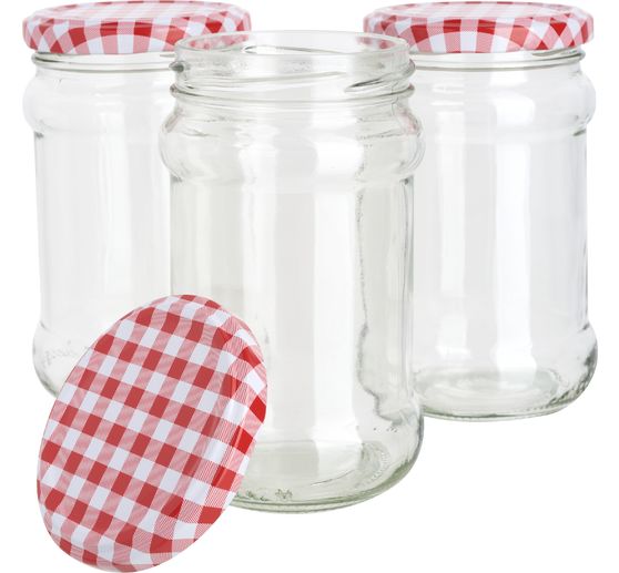 VBS Jars with screw cap "Round", 270 ml