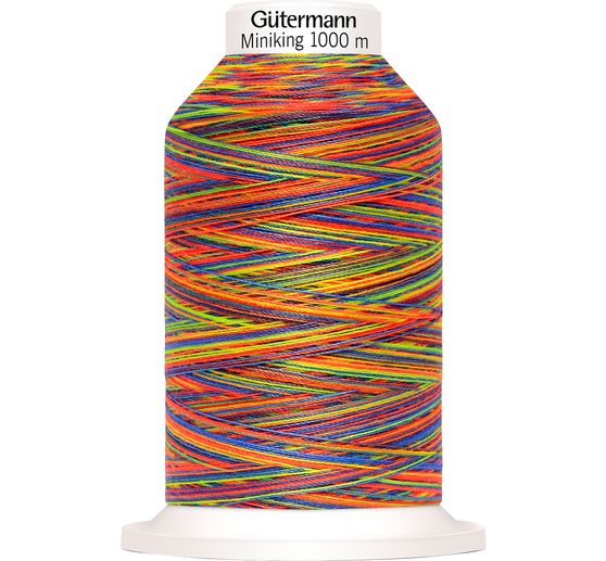 Fil à coudre Gütermann Miniking Multicolor, N° 120