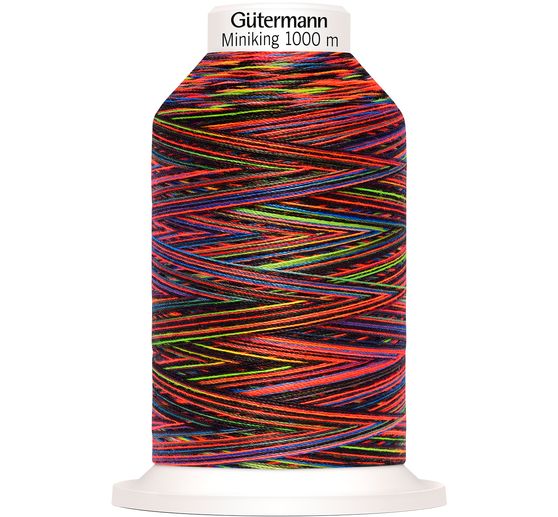 Fil à coudre Gütermann Miniking Multicolor, N° 120