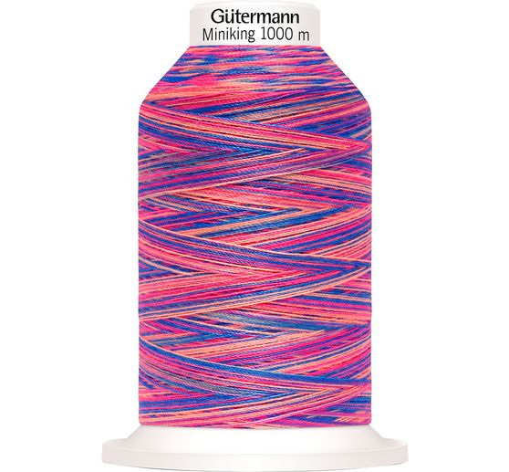 Fil à coudre Gütermann Miniking Multicolor, N° 120