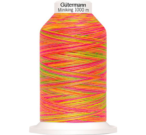 Fil à coudre Gütermann Miniking Multicolor, N° 120