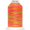 Fil à coudre Gütermann Miniking Multicolor, N° 120 9878 Fuchsia-Orange