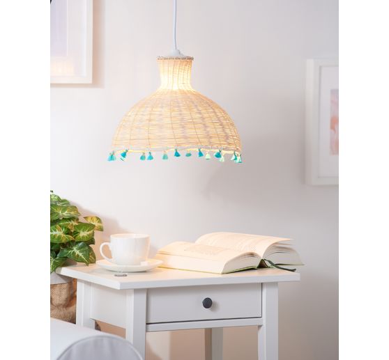 Moelle ronde de rotin VBS, ruban bleu, Ø 3 mm