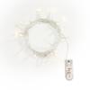 Guirlande lumineuse mini-LED VBS, avec minuterie, avec piles boutons