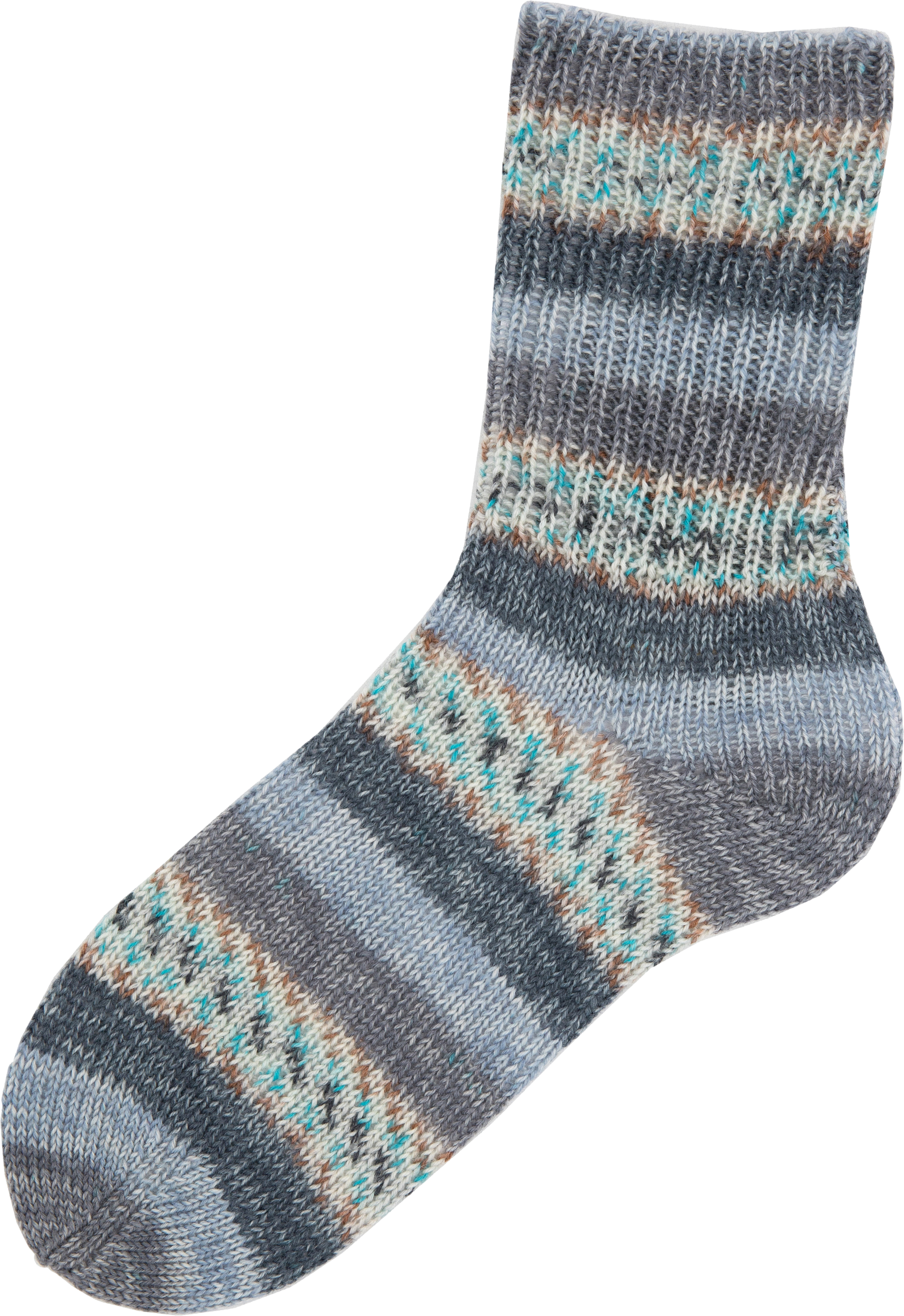 Pelote de laine à chaussettes à tricoter Superba Fair Isle 4 fils