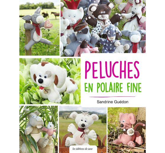 Livre « Peluches en polaire fine »