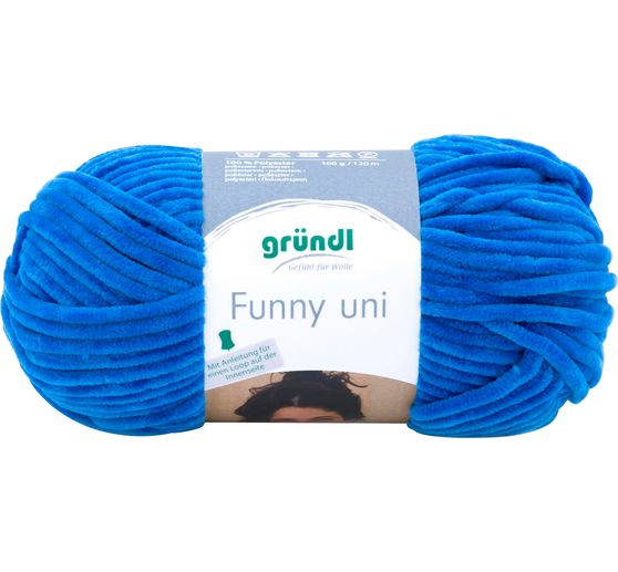 Laine « Funny Uni », 100 g, env. 120 m