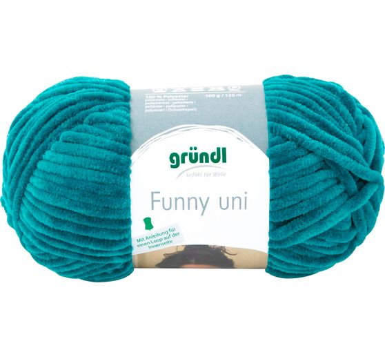 Laine « Funny Uni », 100 g, env. 120 m