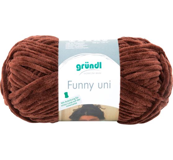 Laine « Funny Uni », 100 g, env. 120 m