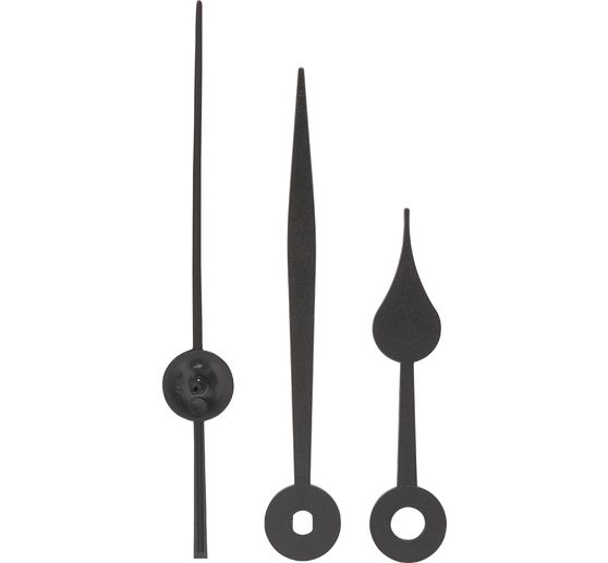 Aiguilles d'horloge « Forme cœur » 