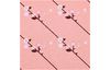 Tissu coton popeline au mètre « Sakura branches de cerisier en fleurs »