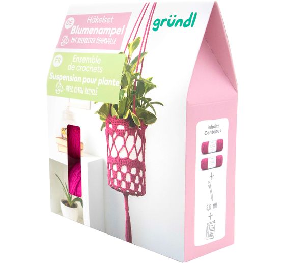 Kit crochet Gründl « Suspension pour plante »