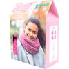 Kit tricot Gründl « Écharpe/ snood Alpelino » Cyclamen