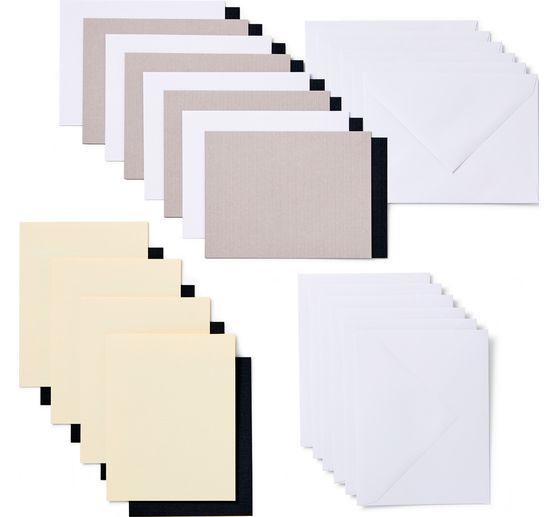 Cartes doubles avec inserts & enveloppes Cricut Joy « Insert Cards », 10,7 cm x 13,9 cm