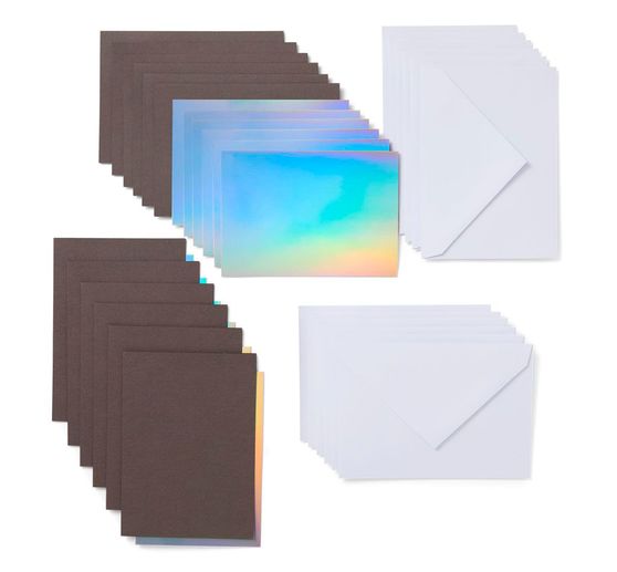 Cartes doubles avec inserts & enveloppes Cricut Joy « Insert Cards », 11,43 x 15,87 cm