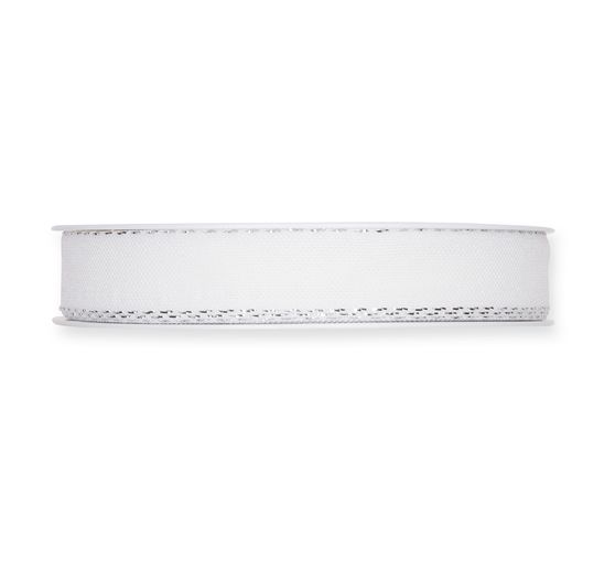 Ruban déco à bords en lurex 
