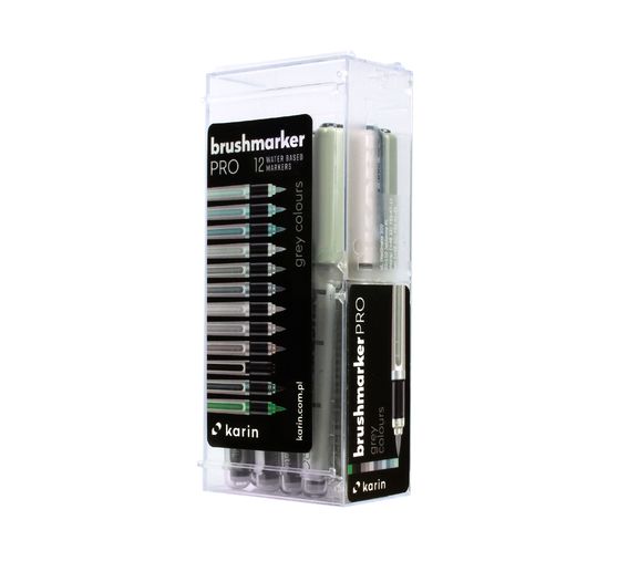 Set Brushmarker PRO Karin, 12 couleurs