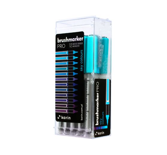 Set Brushmarker PRO Karin, 12 couleurs