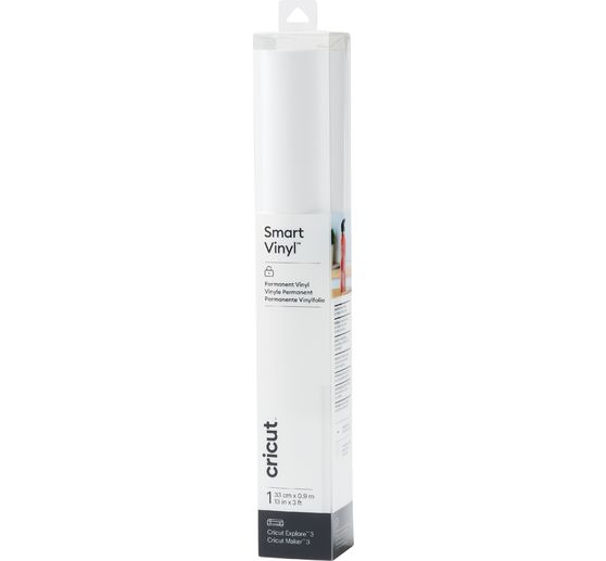 Film vinyle autocollant Cricut « Smart Vinyl - Permanent », 33 x 90 cm