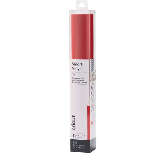 Film vinyle autocollant Cricut « Smart Vinyl - Amovible », 33 x 90 cm